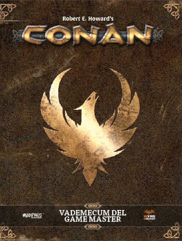 Copertina del progetto Conan GDR – Vademecum del Game Master. Attività: editing e correzione bozze.